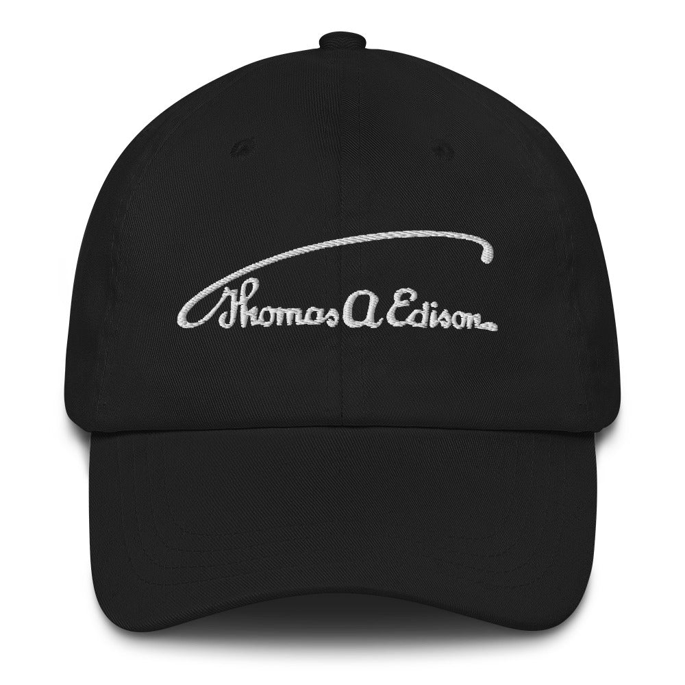 Thomas Alva Edison Signature Hat