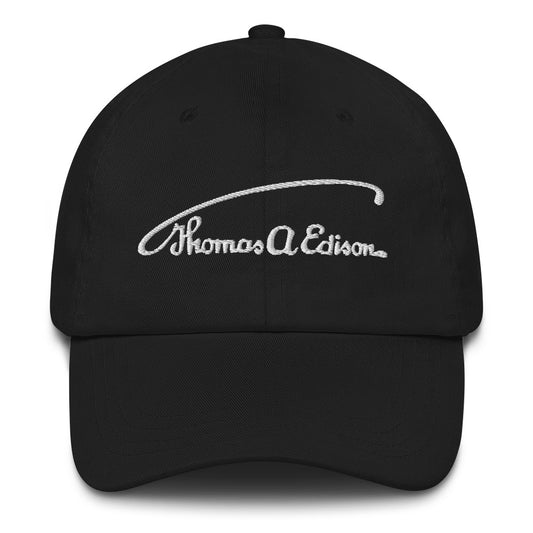 Thomas Alva Edison Signature Hat