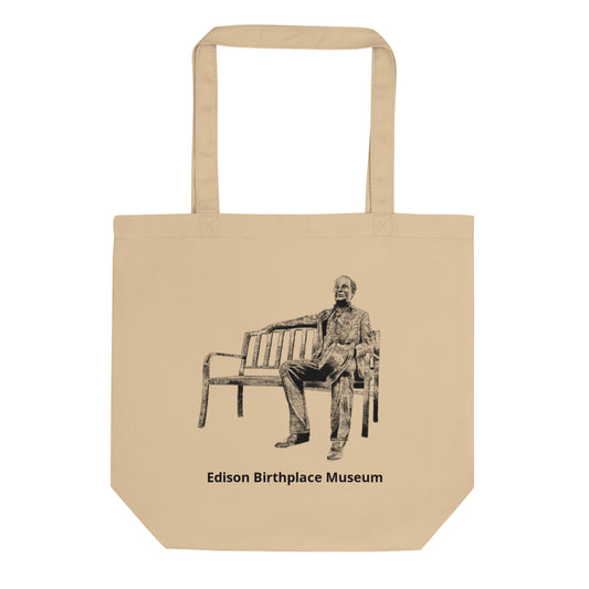 Edison Statue Tote Bag