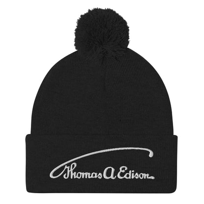 Thomas Edison Signature Puff Beanie