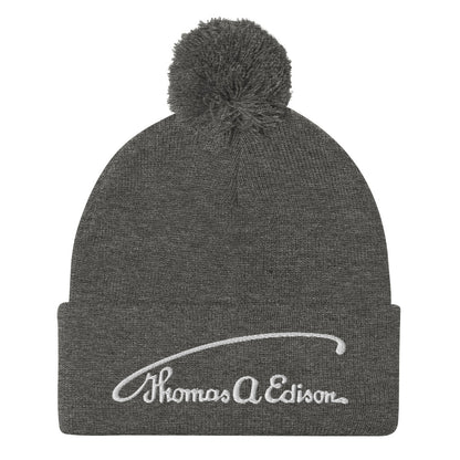 Thomas Edison Signature Puff Beanie