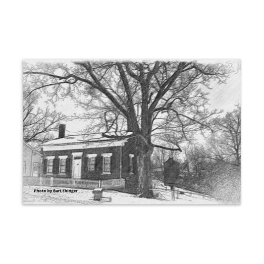 Edison Birthplace House - Front Postcard