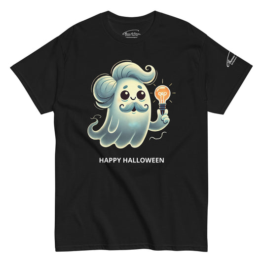 Edison's Ghostly Glow Halloween T-Shirt