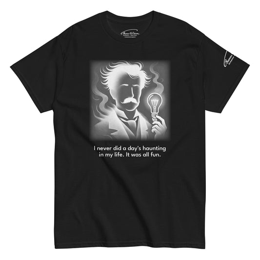 Edison's Spectral Spark Halloween T-Shirt