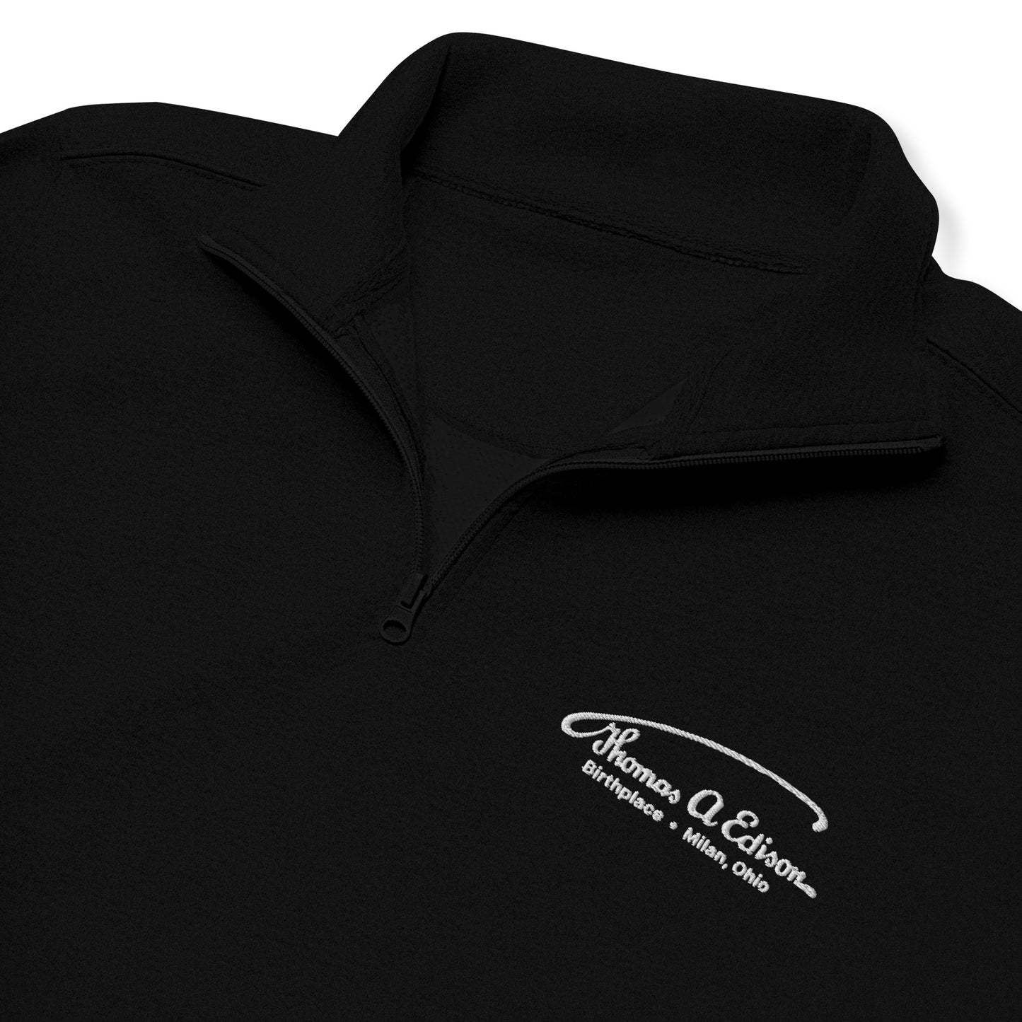 Embroidered Branded Fleece Pullover