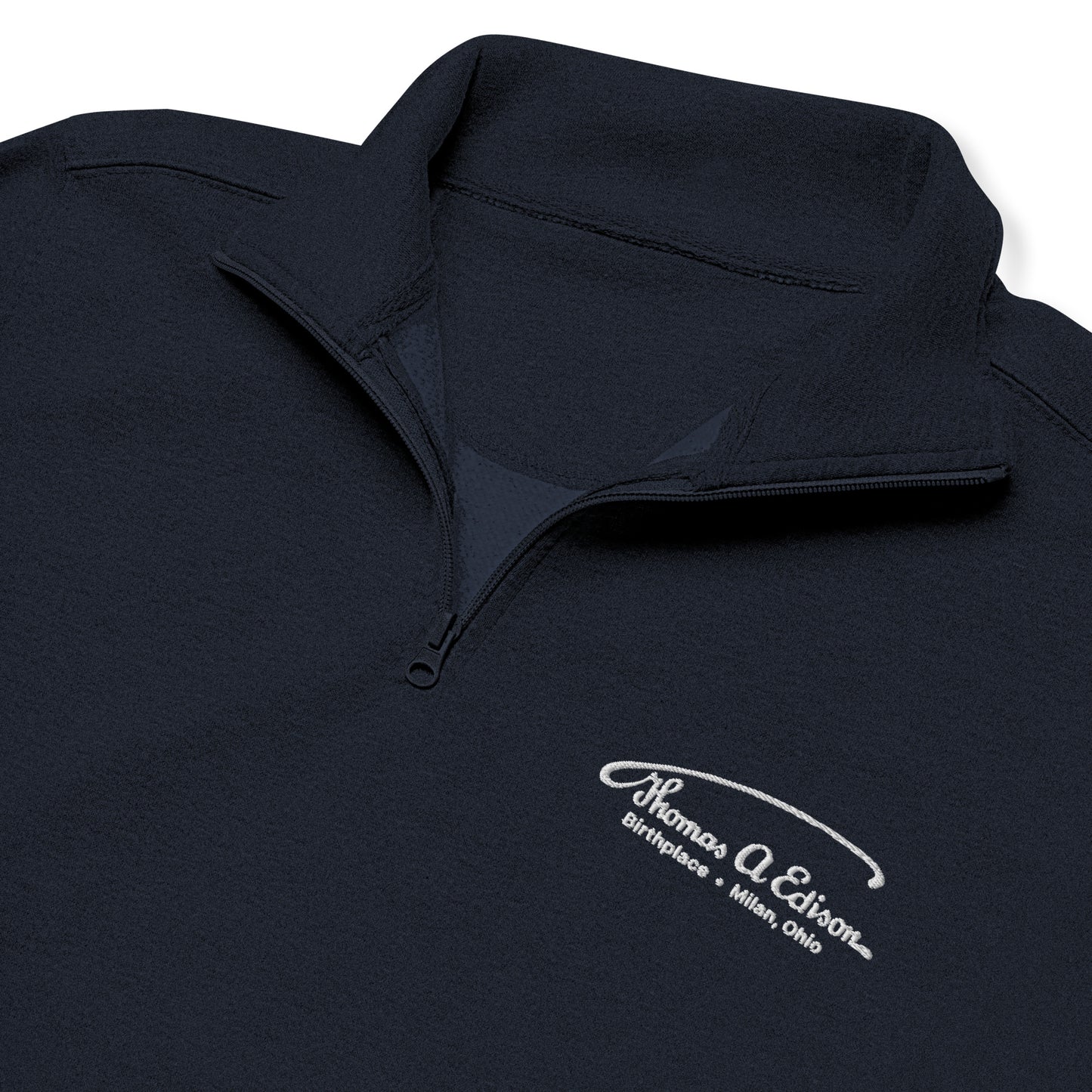 Embroidered Branded Fleece Pullover